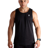 C01 Basic Hi-Dri Sports Tank Top - Black