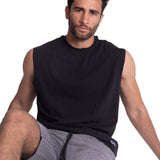 OG Sleeveless Cotton Shirt - Black