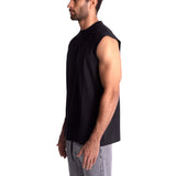 OG Sleeveless Cotton Shirt - Black