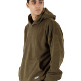Polar Fleece Hoodie Oversized Tree Top - Men