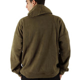 Polar Fleece Hoodie Oversized Tree Top - Men