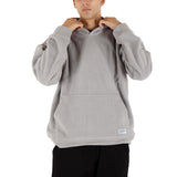 Polar Fleece Hoodie Oversized - Men - Gray