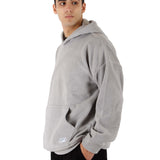 Polar Fleece Hoodie Oversized - Men - Gray