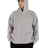Polar Fleece Hoodie Oversized - Men - Gray
