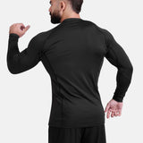 T103 Long Sleeve Hi-Dri Sports Rashguard - Black