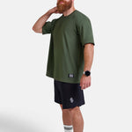 Man wearing oversized sports & gym shirt by KAF