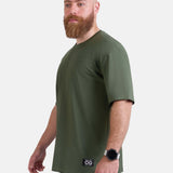 Man wearing oversized sports & gym shirt by KAF