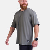 Man wearing oversized sports & gym shirt by KAF