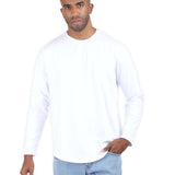 Long Sleeve T-Shirt - Men - White