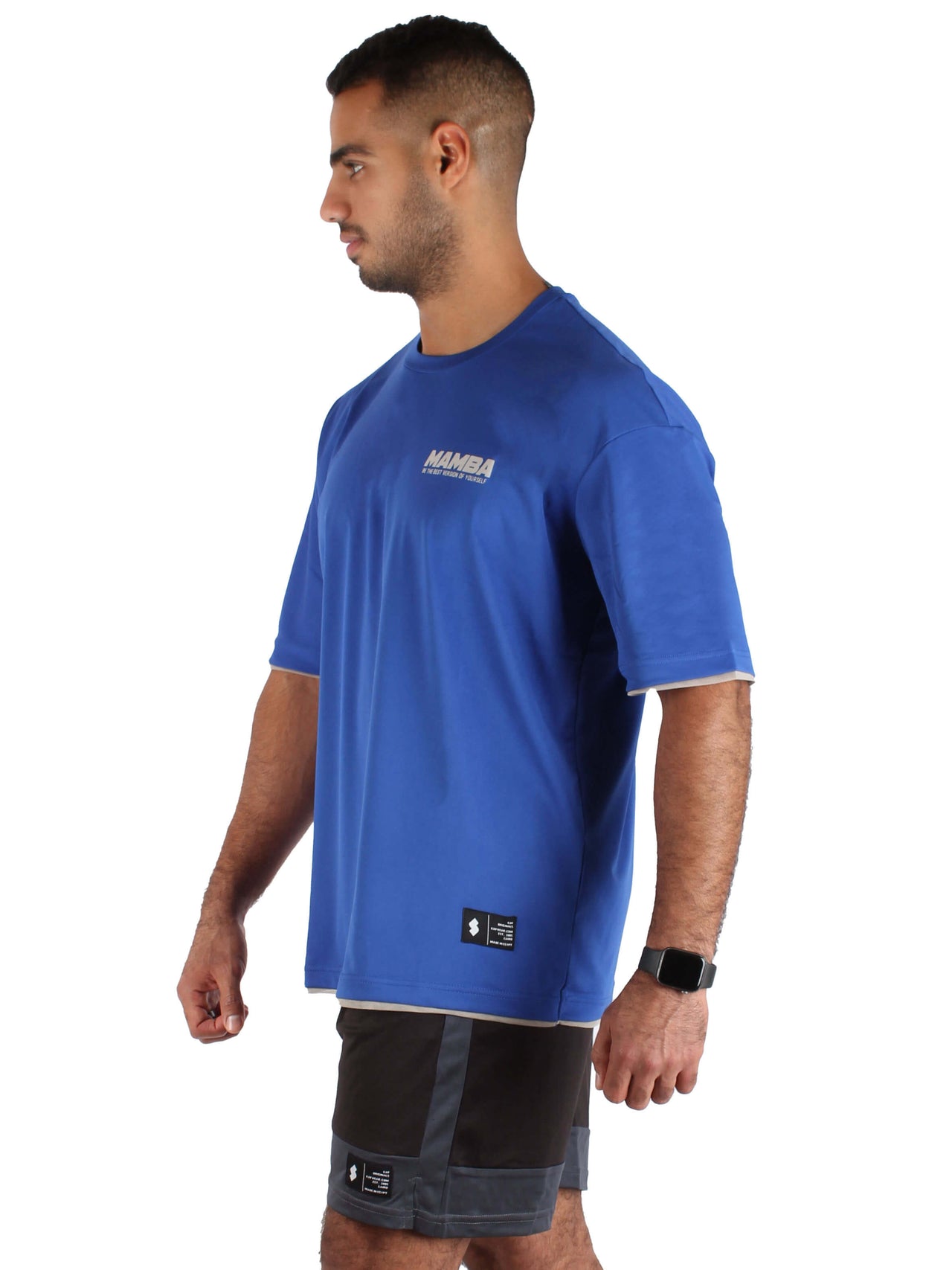 T19 Oversized Hi-Dri T-Shirt - Royal Blue