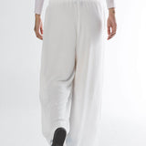 WEB1 Women Wide Leg Pants - White