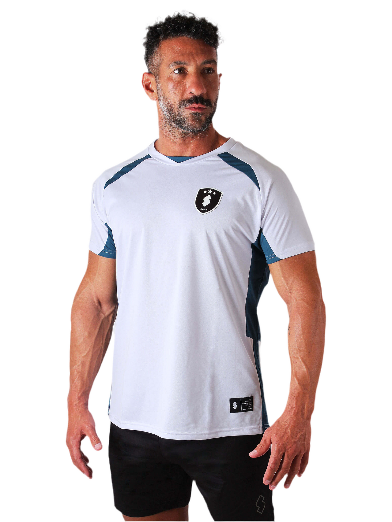 T21 Striker Hi-Dri Sports T-Shirt - White