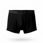Men Black Cotton boxer briefs 