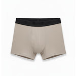 Men beige cotton boxer briefs. KAF Egypt