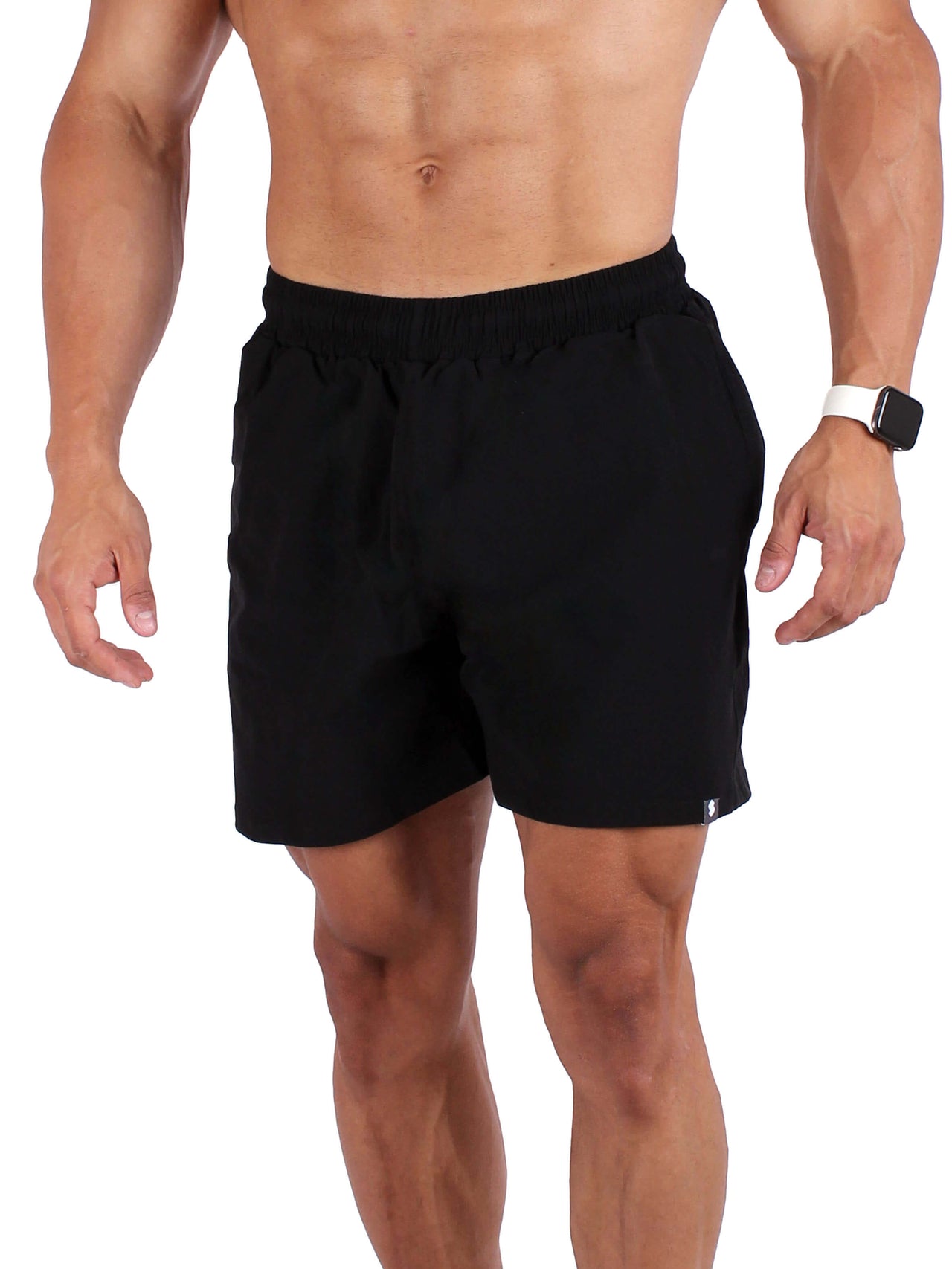 AQUA Sports Swim Shorts - Black