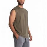 Men Premium Cotton Sleeveless Top
