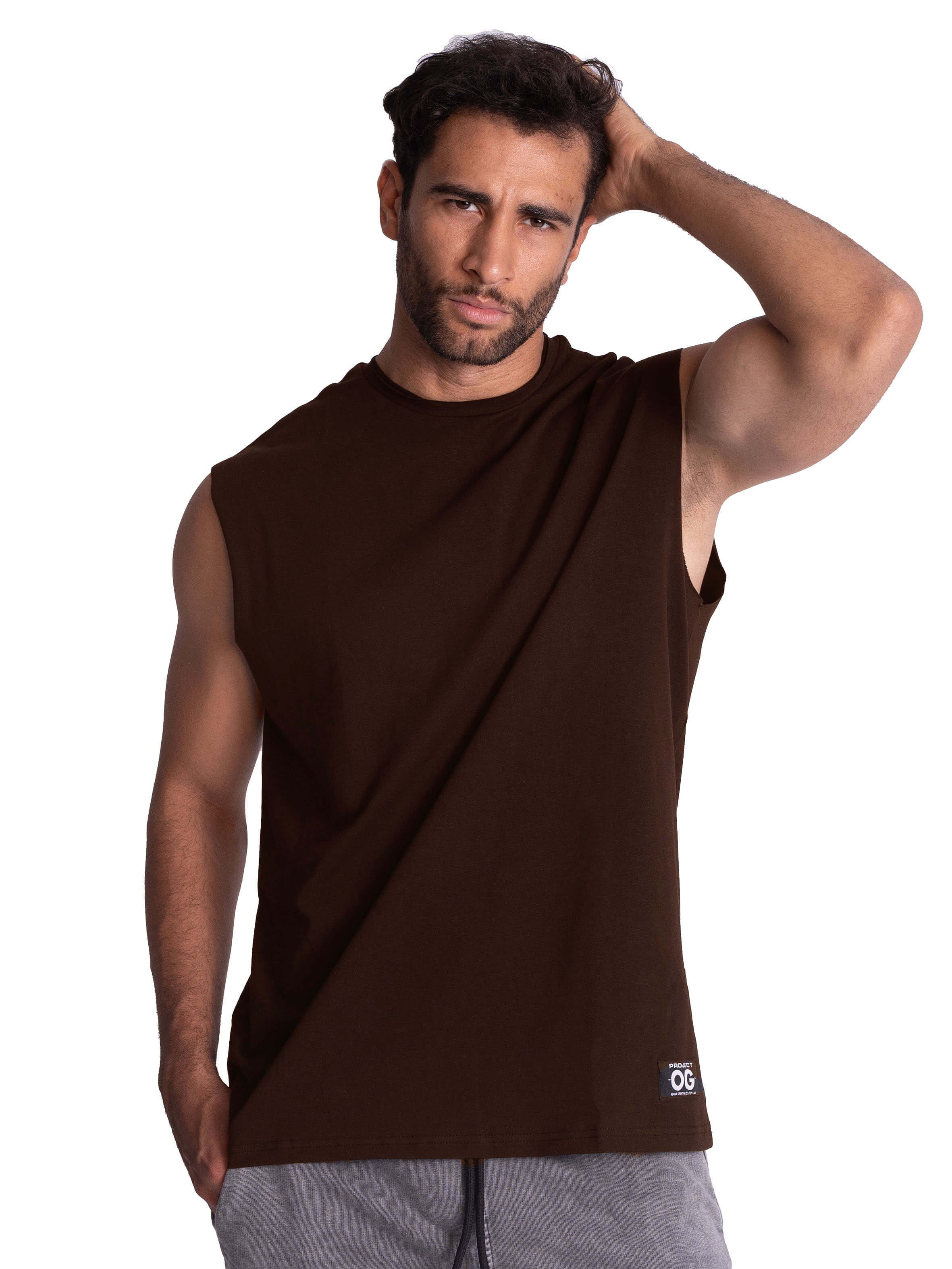 Men Premium Cotton Sleeveless Top
