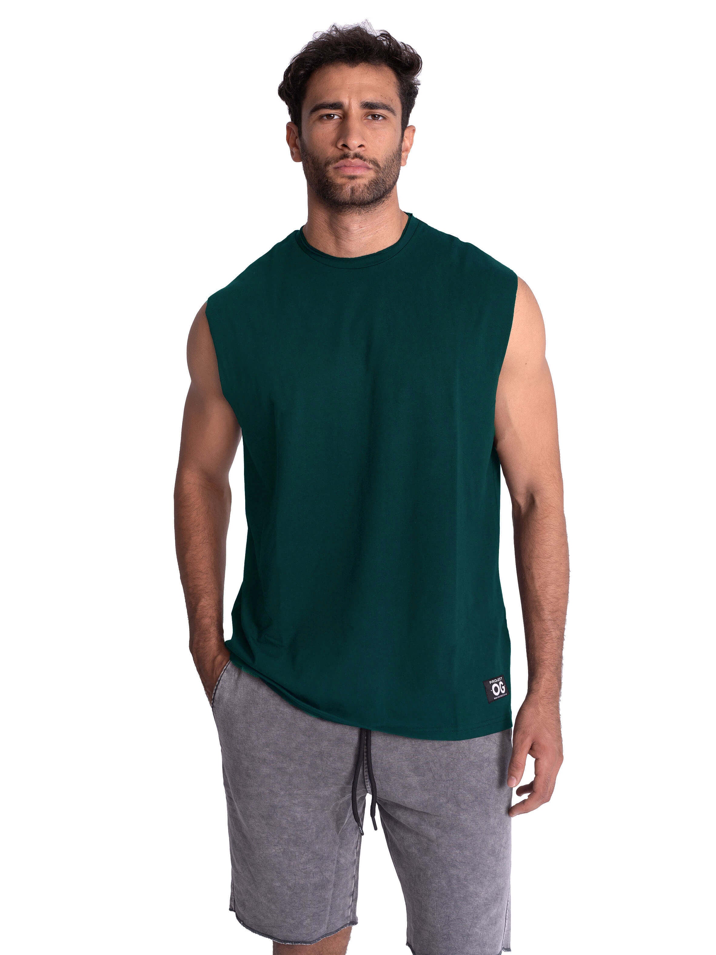 Men Premium Cotton Sleeveless Top
