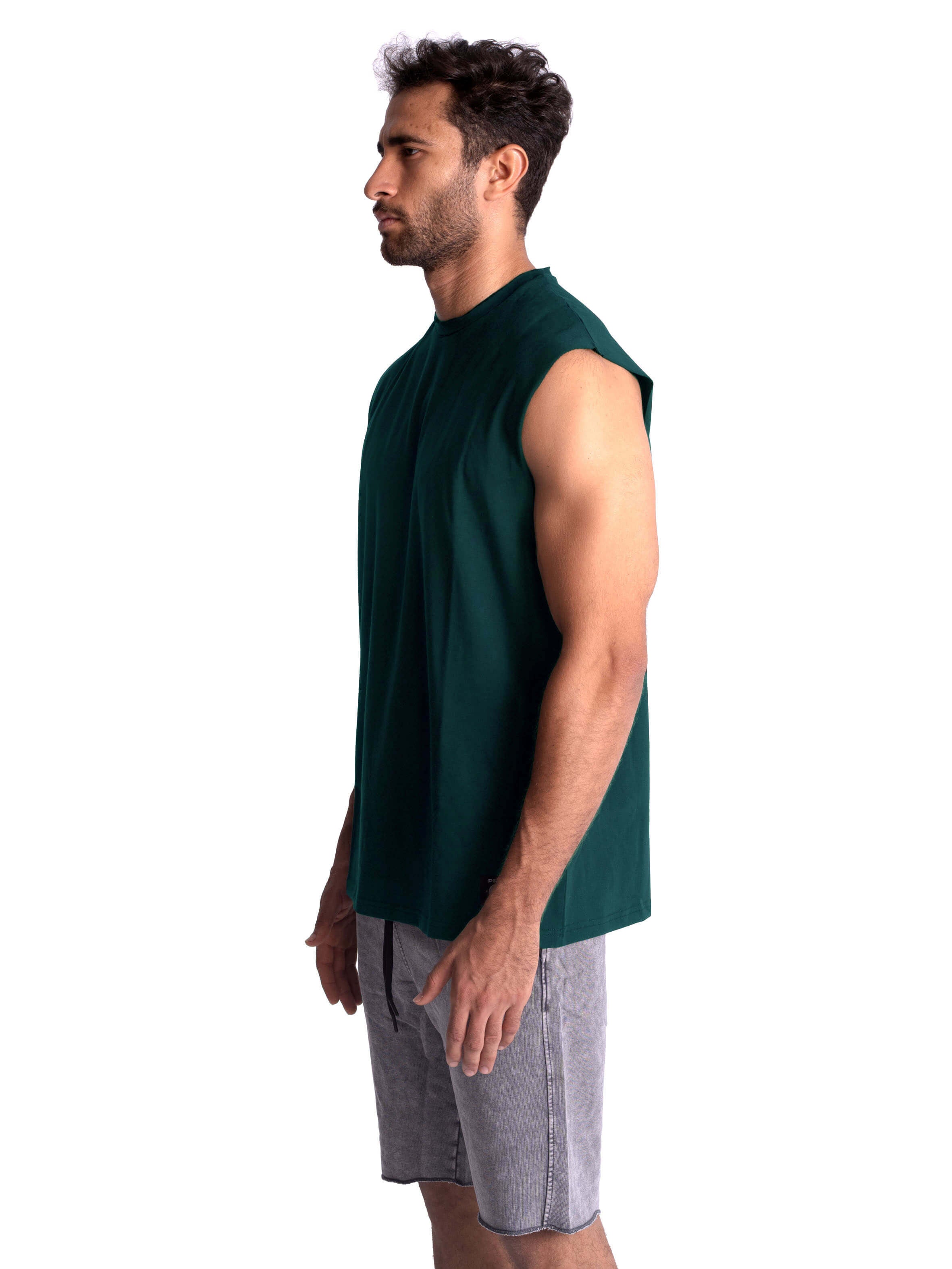 Men Premium Cotton Sleeveless Top