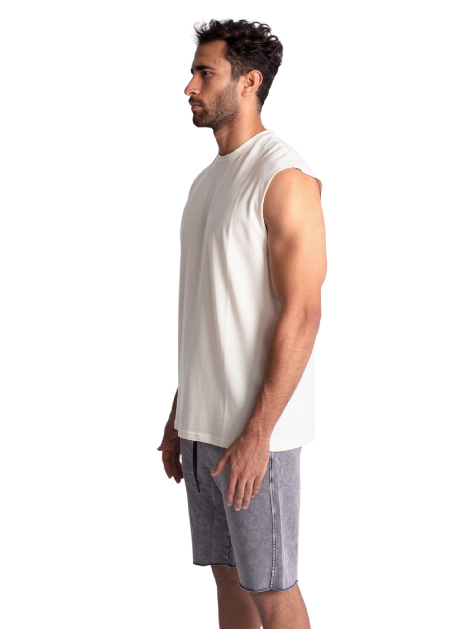 Men Premium Sleeveless Cotton Top