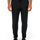 Black Gym Sweat-wicking sports joggers for active men by KAF Egypt