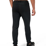 Black Gym Sweat-wicking sports joggers for active men by KAF Egypt