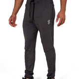 Gray Gym Sweat-wicking sports joggers for active men by KAF Egypt