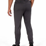 Gray Gym Sweat-wicking sports joggers for active men by KAF Egypt