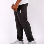 Gray Gym Sweat-wicking sports joggers for active men