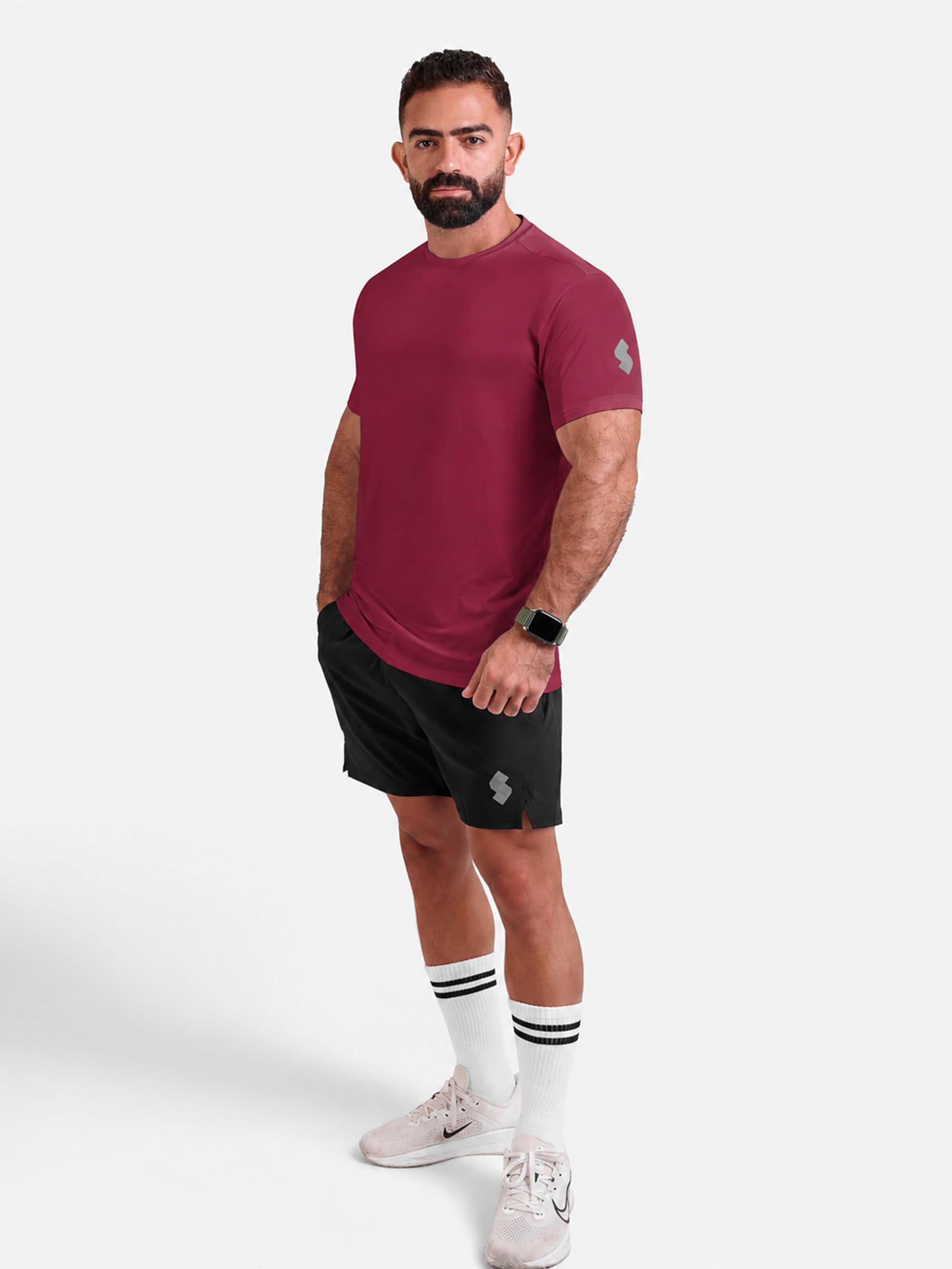 Men Sports gym - workout T-shirt by KAF Egypt