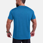 Men Solid Sports & Gym T-shirt by KAF