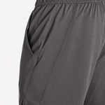Black 5 inch sports running gym shorts by KAF