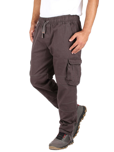 Unisex Khaki Cargo Pants - Dark Gray