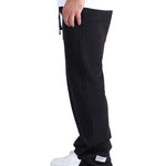 Straight fit cotton sweatpants 