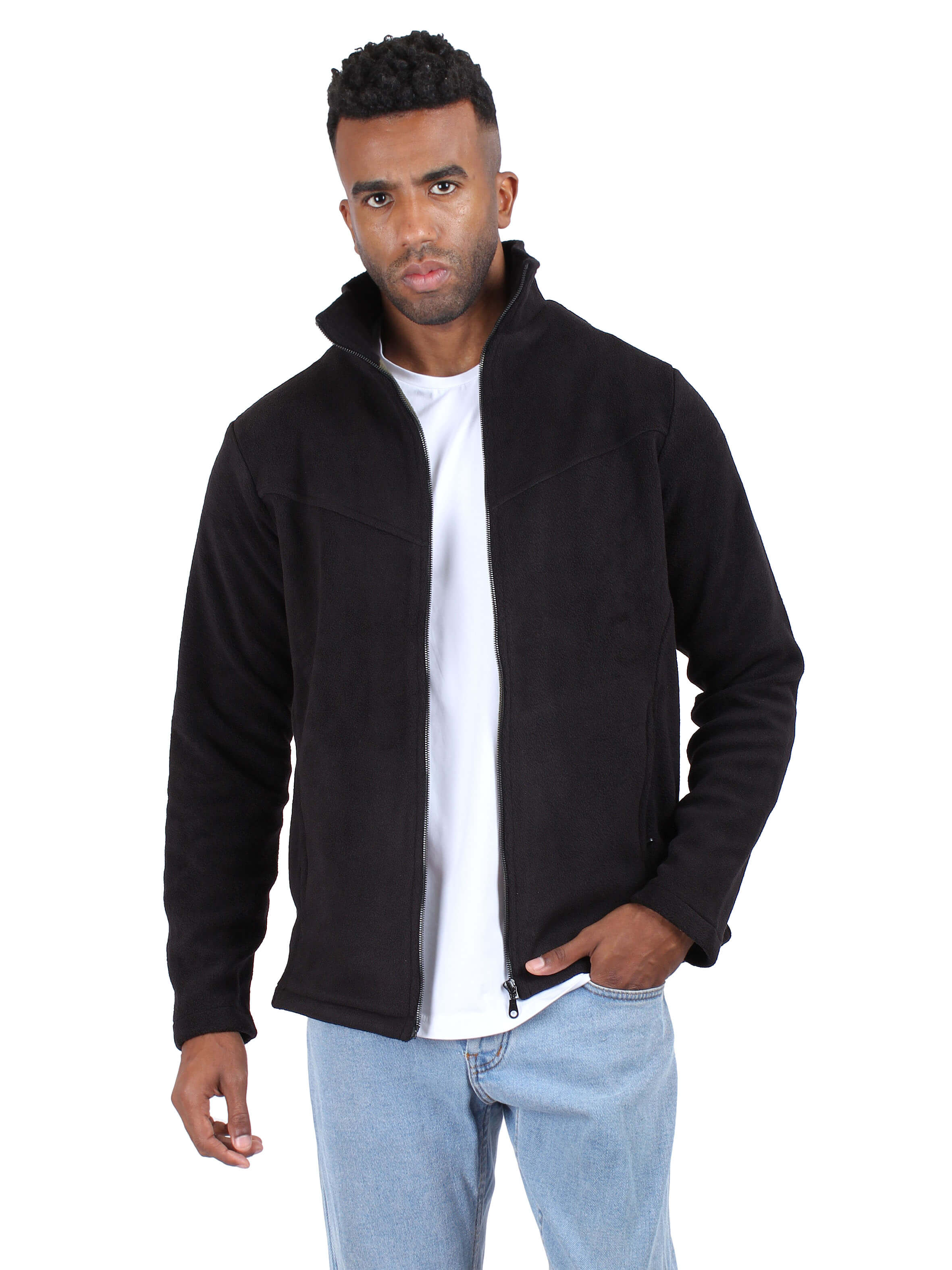 Mens north deals face black fleece