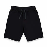 Men cotton black sweatshorts by KAF
