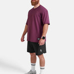 Man wearing oversized sports & gym shirt by KAF 