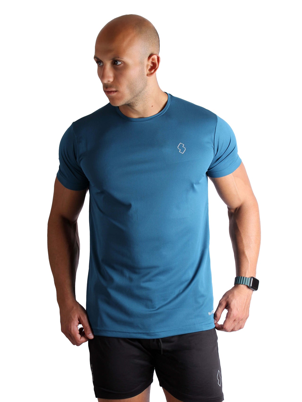 T11 Basic Hi-Dri Sports T-Shirts - Hyper Blue