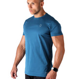 T11 Basic Hi-Dri Sports T-Shirts - Hyper Blue