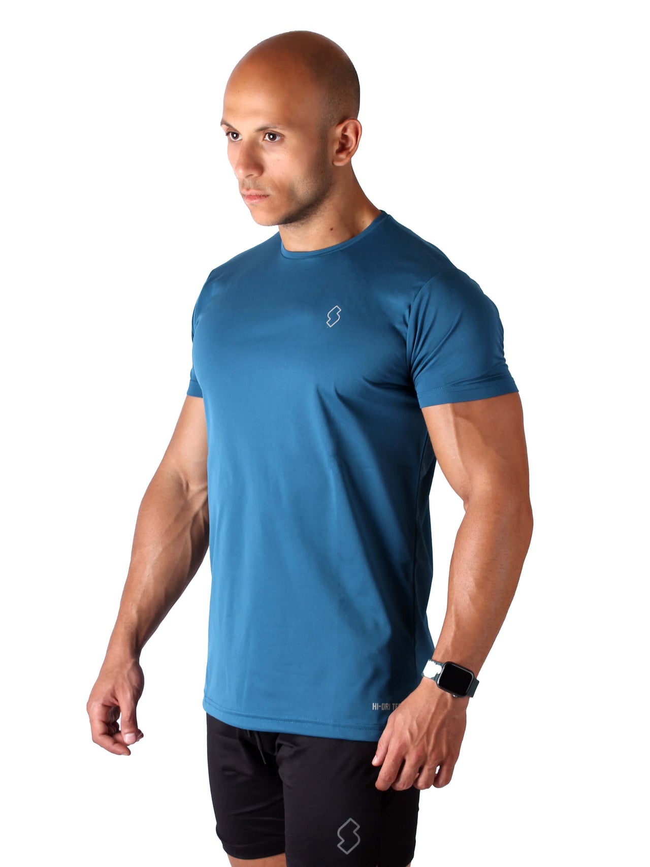 T11 Basic Hi-Dri Sports T-Shirts - Hyper Blue