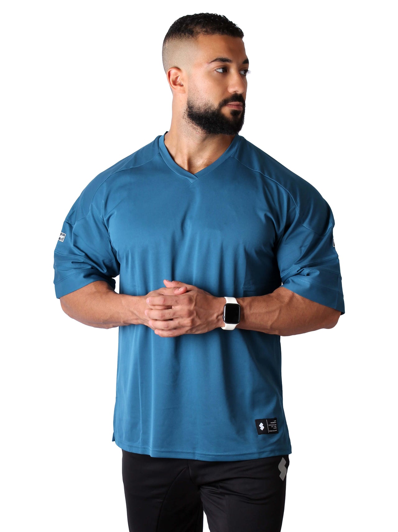 T20 Raider Oversized Hi-Dri Sports Shirt - Hyper Blue