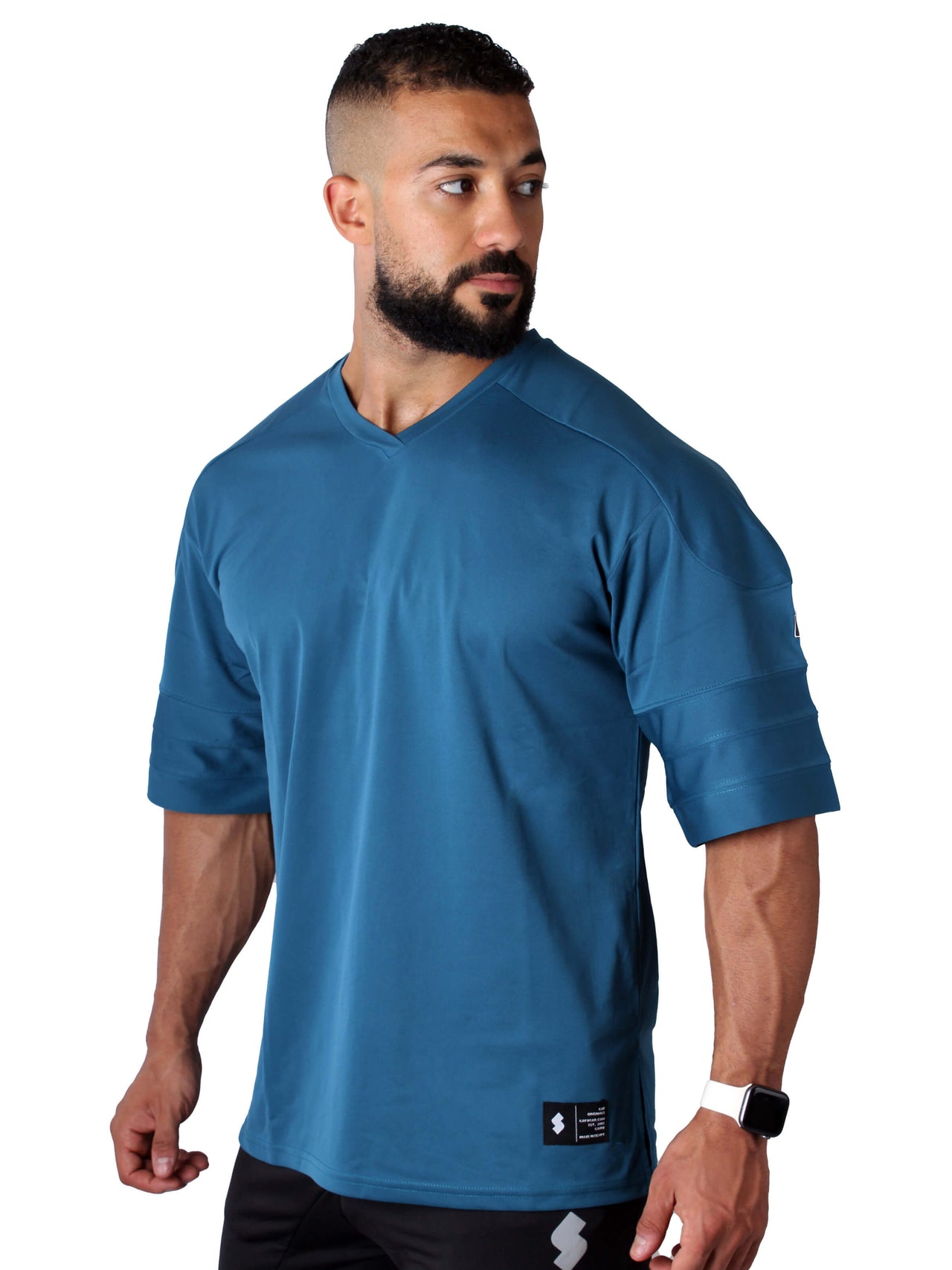 T20 Raider Oversized Hi-Dri Sports Shirt - Hyper Blue