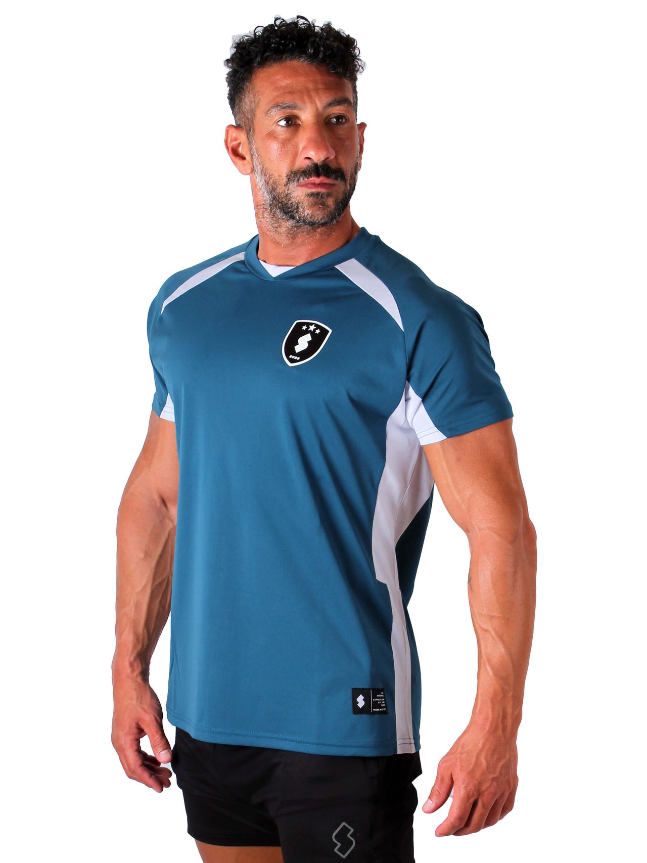 T21 Striker Hi-Dri Sports T-Shirt - Hyper Blue