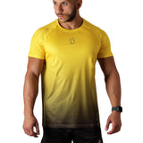 T22 Faded Hi-Dri Sports T-Shirt - Yellow