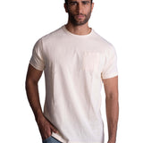 Raw-Edge Pocket Cotton T-Shirt - Off White