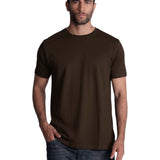 Men Premium Brown Plain Solid Cotton shirt
