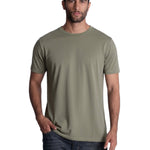 Men Premium olive Plain Solid Cotton shirt