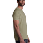 Men Premium Olive Plain Solid Cotton shirt