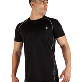 T18 Hi-Dri Raglan T-Shirt - Black