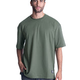 OG Oversized Cotton T-Shirt - Army Olive